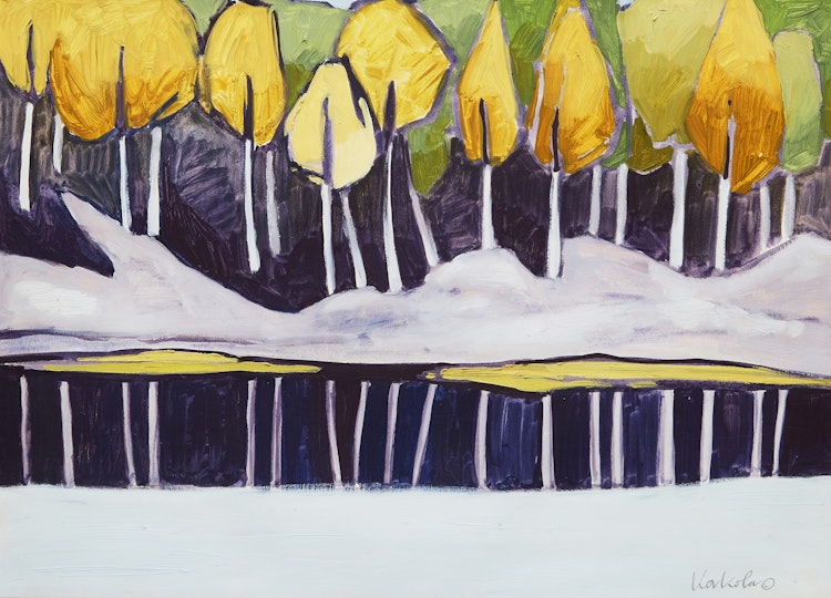 Artwork by Mara Korkola, Port Sanfield