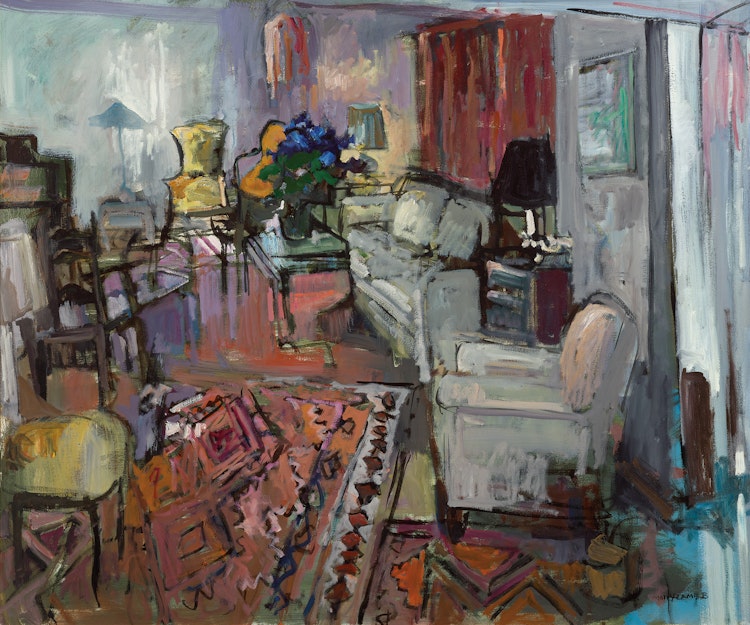 Artwork by Molly Lamb Bobak,  Interior