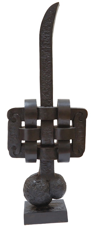 Artwork by Sorel Etrog, Pulcinella II