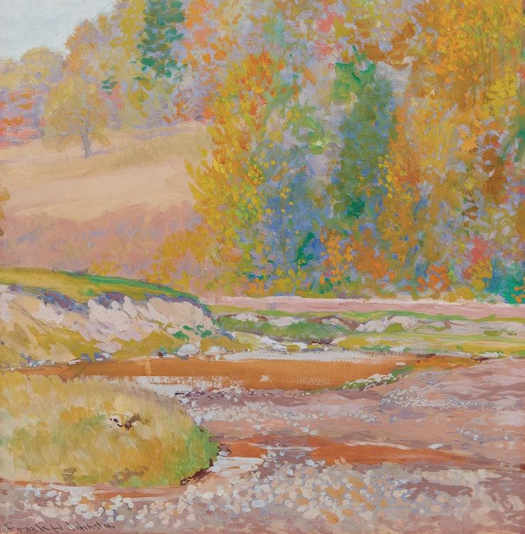 Artwork by Frank Hans Johnston, August Afternoon