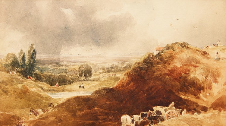 Artwork by  Unknown Artist (British, 19th C),  Hampstead Heath