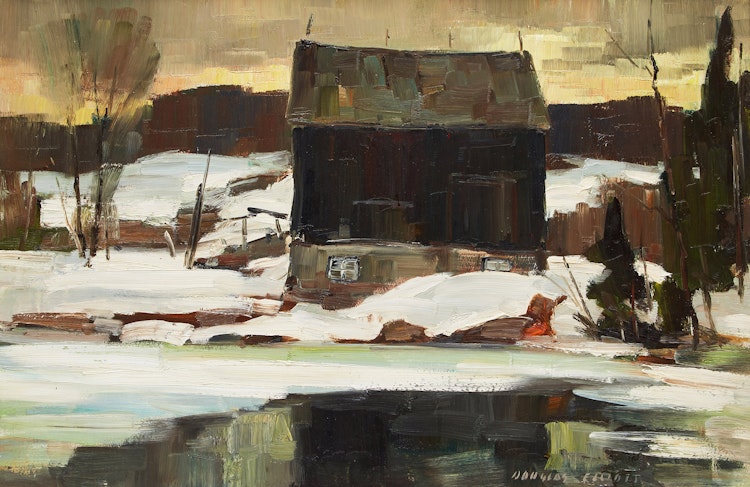 Artwork by Douglas Ferguson Elliott, March Twilight