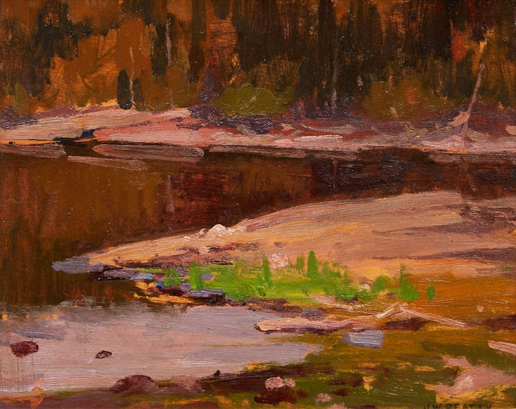 Artwork by John William Beatty, Early Autumn, Algonquin