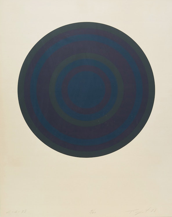 Artwork by Claude Tousignant, C-6-1978
