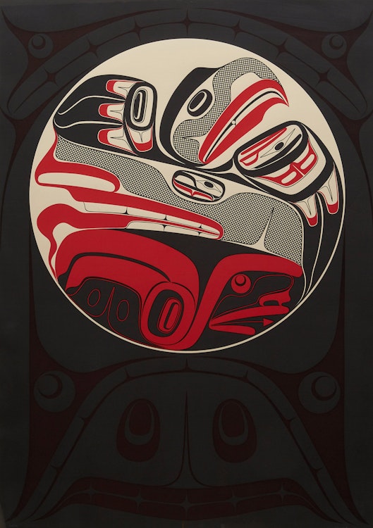 Artwork by Robert Davidson, Eye of the Beholder