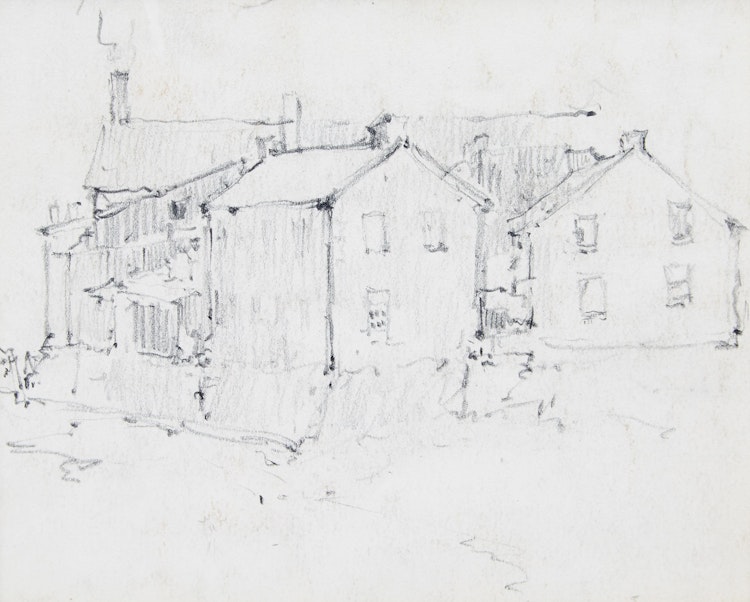 Artwork by Manly Edward MacDonald,  Meyer’s Mill, Belleville