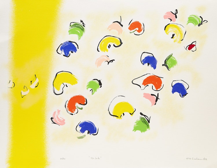 Artwork by Various Artists, Eight Prints from the “Homage to Jack Bush” Portfolio