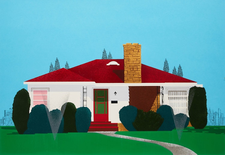 Artwork by David Thauberger,  Bungalow