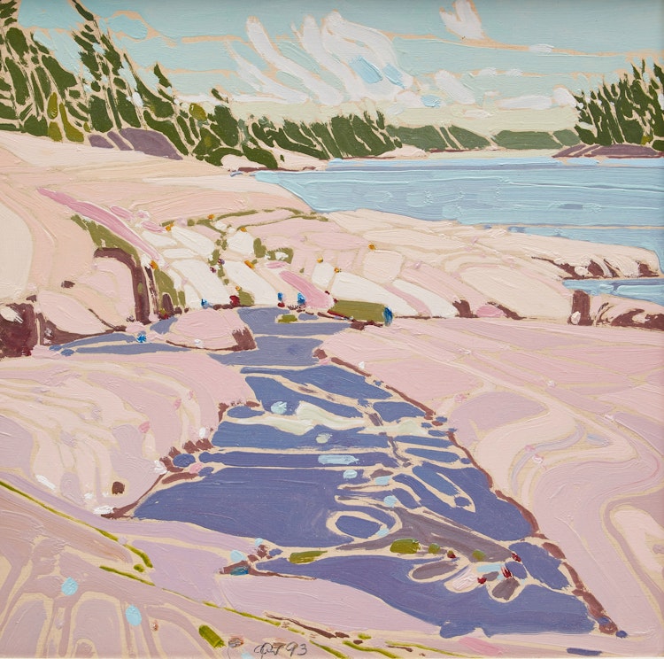 Artwork by Garfield Allister MacInnis, Trapped Water
