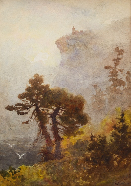 Artwork by Lucius Richard O'Brien, The Beacon