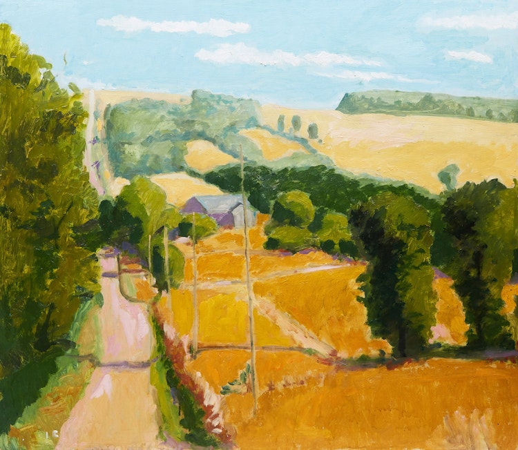 Artwork by John McCombe Reynolds, Airport Road