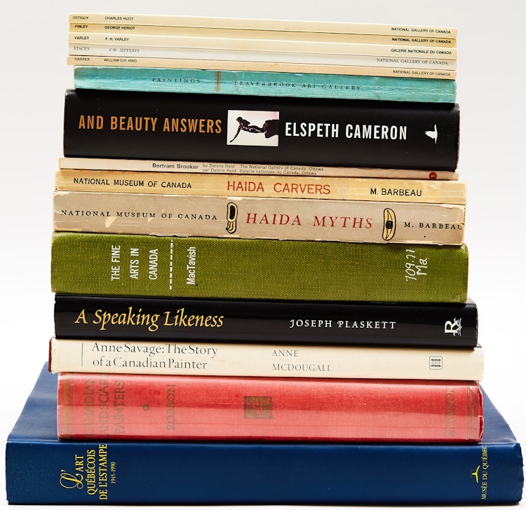 Artwork by Books and Reference, Fifteen Canadian Art Reference Books
