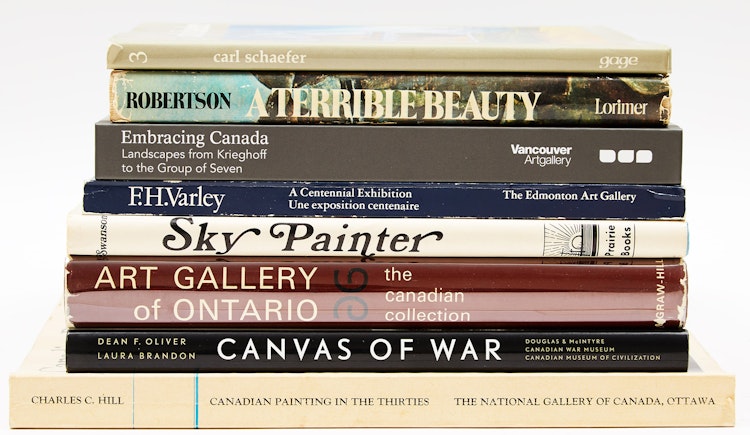 Artwork by Books and Reference, A Selection of Eight Canadian Art History Books