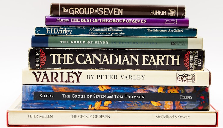 Artwork by Books and Reference, A Selection of Eight Books on Frederick H. Varley and The Group of Seven