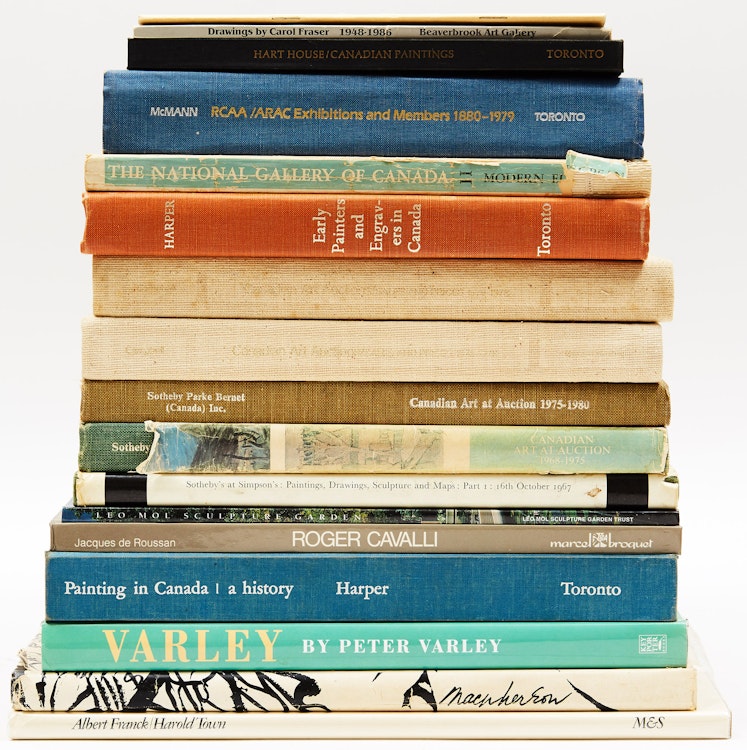 Artwork by Books and Reference, Sixteen Canadian Art Reference Books