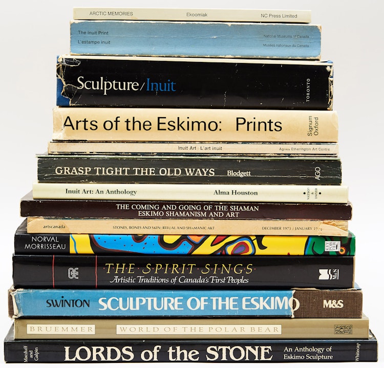 Artwork by Books and Reference, Fifteen Inuit Art Reference Books