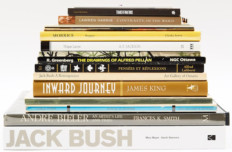 Artwork by  Books and Reference,  Seventeen Canadian Art Reference books