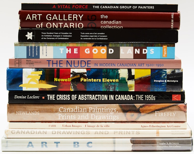 Artwork by  Books and Reference,  Eleven Canadian Art Reference Books