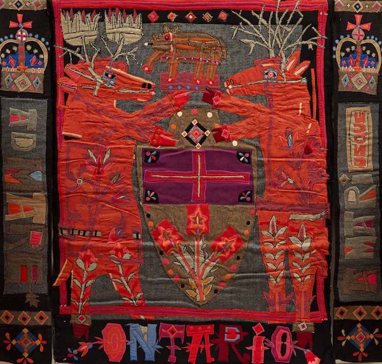 Artwork by Norman Laliberté, Ontario Coat of Arms