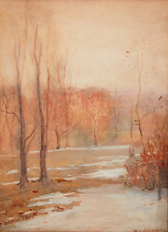 Artwork by William Edwin Atkinson, October Day