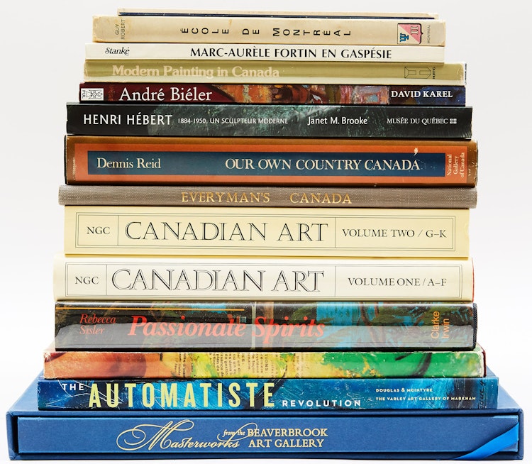 Artwork by  Books and Reference,  Fourteen Canadian Art Reference Books