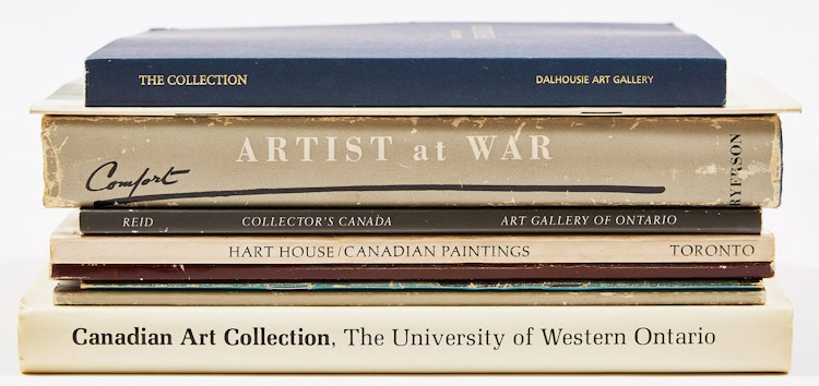 Artwork by Books and Reference, Sixteen Publications on Canadian Art and the Canadian Art Collections of Public Institutions and Private Collectors