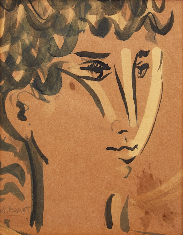Artwork by Jordi Bonet, Visage