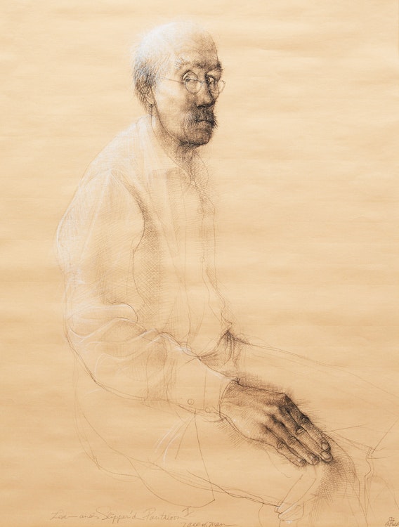 Artwork by John Gould, Lean and Slipper’d Pantaloon I (Ages of Man)