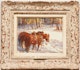 Thumbnail of Artwork by Robert Lougheed, Logging Team, Near Lachute, P. Quebec