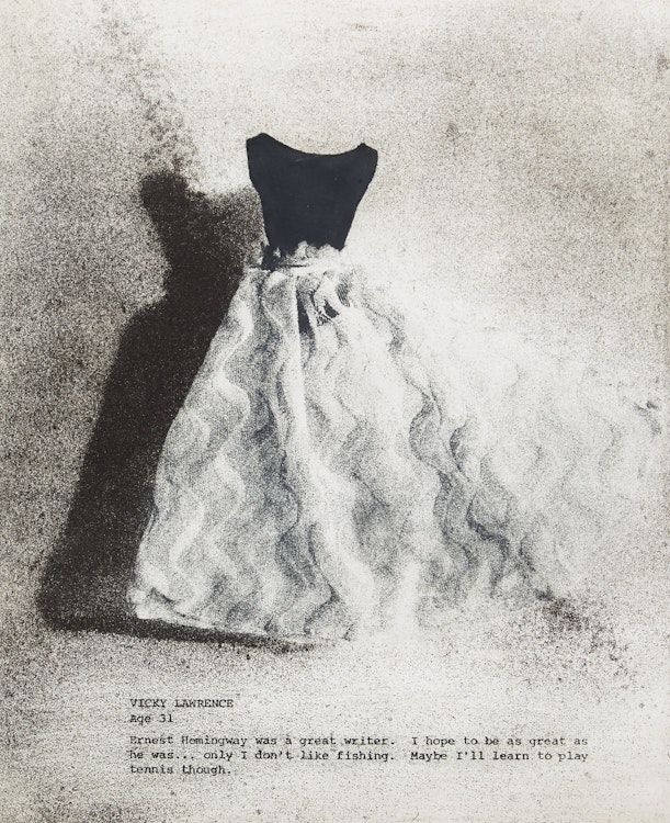 Artwork by April Hickox, Vicky Lawrence (From the “Lives of Girls and Women” Series)