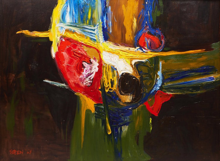 Artwork by Lois Steen, Flight