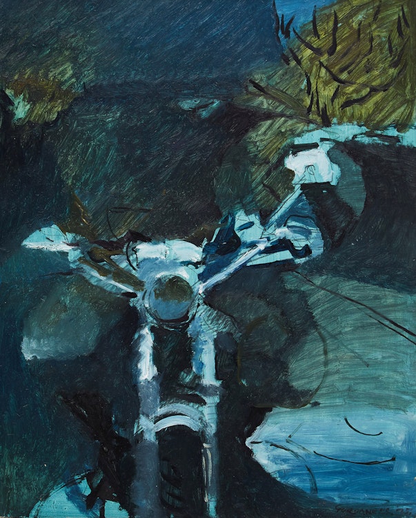 Artwork by James Gordaneer, Night Garden