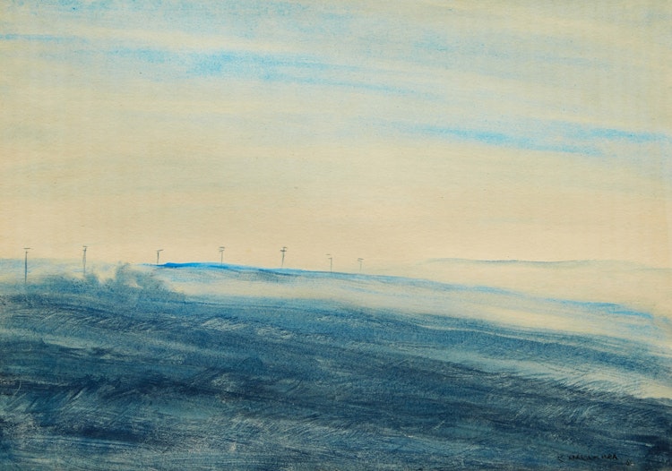 Artwork by Kazuo Nakamura, Morning Mist