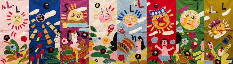 Artwork by Norman Laliberté,  Le Soleil (8 Panel Series)