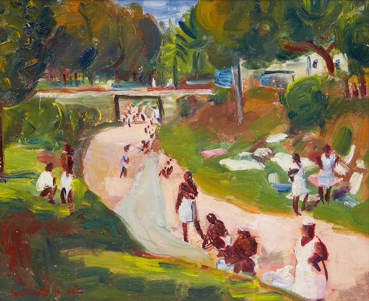 Artwork by Marjorie (Jori) Smith, Haiti