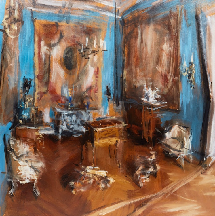 Artwork by Val Nelson, As Far As I Can Remember (Louvre)