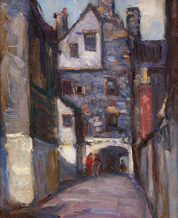 Artwork by Manly Edward MacDonald, Baker House, Edinburgh