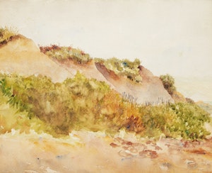 Artwork by Frances Anne Hopkins, Sand Dune