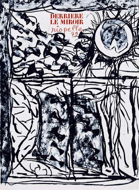 Artwork by Jean Paul Riopelle,  Derrière le Miroir 