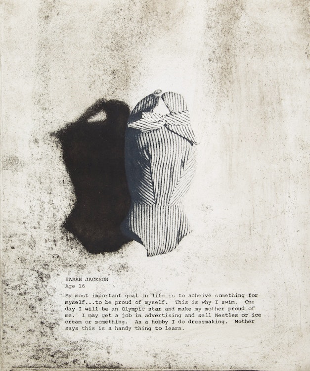Artwork by April Hickox, Sarah Jackson (From the “Lives of Girls and Women” Series)