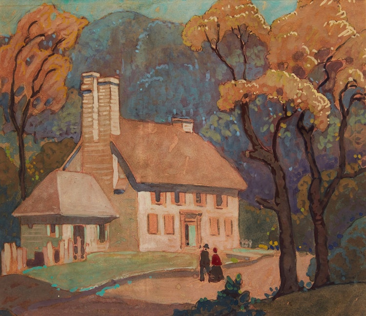 Artwork by Stanley Francis Turner, Sillery (Jesuit House)