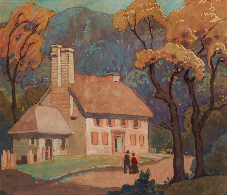 Artwork by Stanley Francis Turner,  Sillery (Jesuit House)