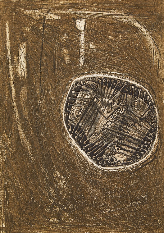 Artwork by Albert Dumouchel, Two works: L’écho no. 2 and Tourettes sur haup
