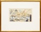 Thumbnail of Artwork by Sarah Dickinson, Drawn for Air Canada; Corner of Barrie and Common Streets