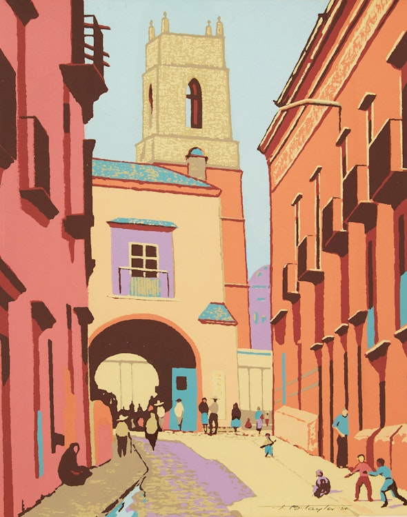 Artwork by Frederick Bourchier Taylor, San Miguel Allende, Mexico