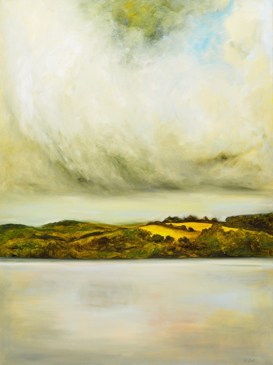 Artwork by Rebecca Last, Rice Lake Studio View #2