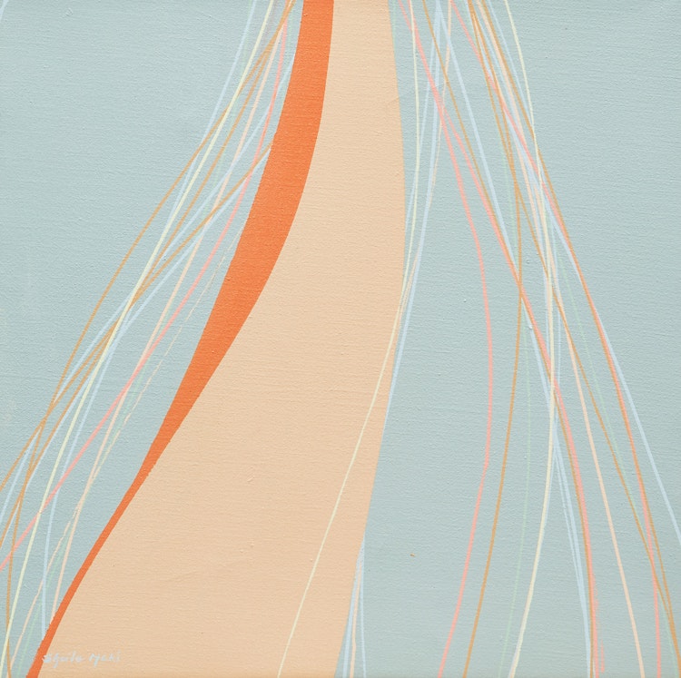Artwork by Sheila Maki, Orange #2