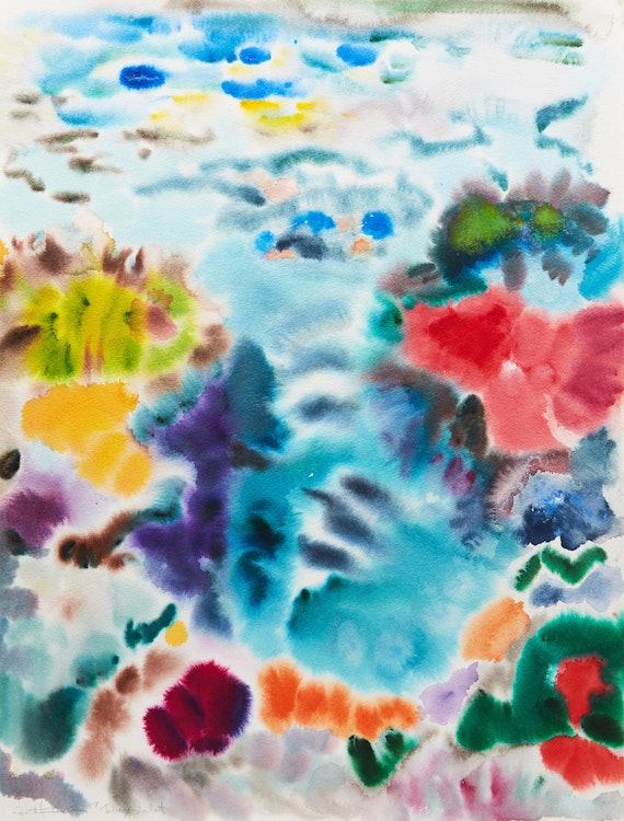 Artwork by Paul Fournier, Tobago Inlet