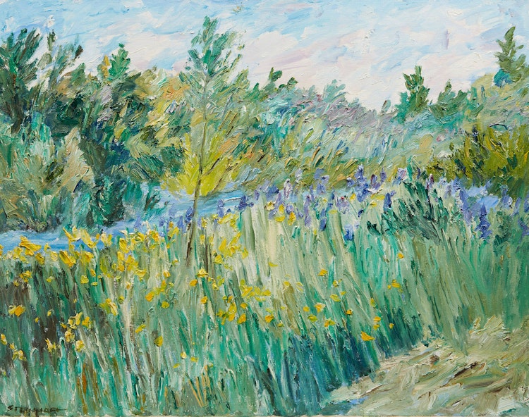 Artwork by Bruce Steinhoff, Lynn River, Port Dover