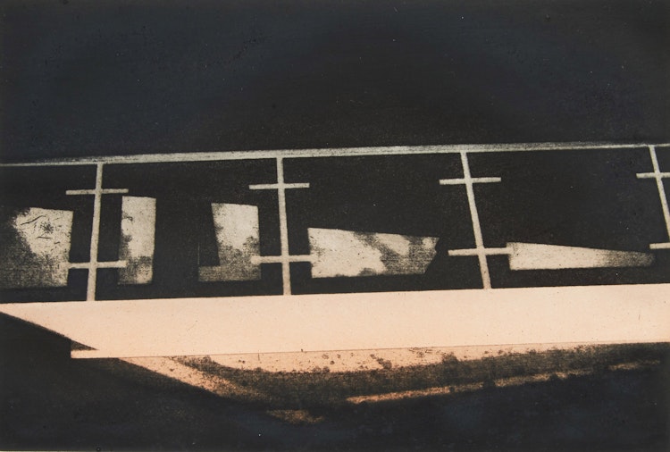 Artwork by Margaret Priest, The Balcony II